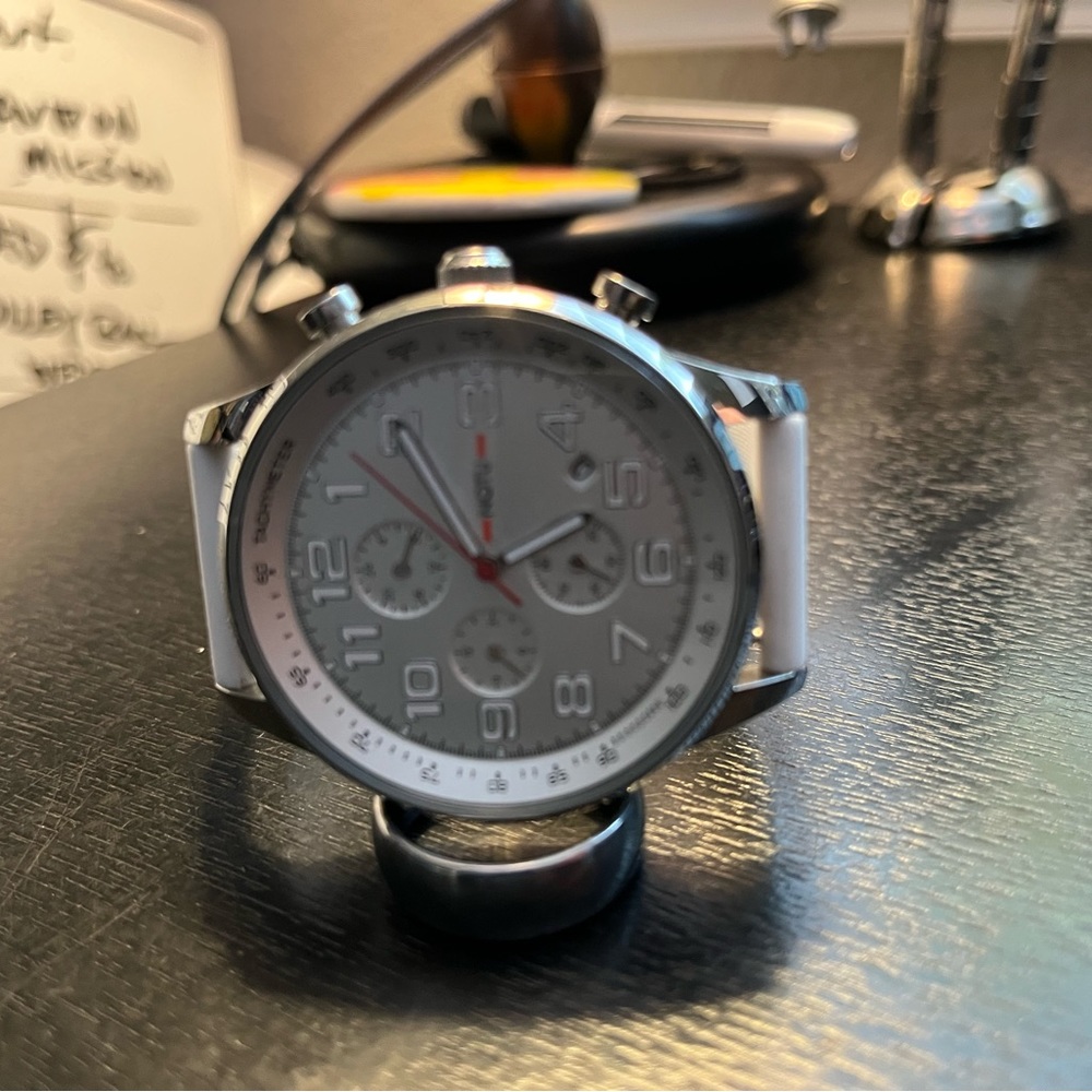 NOTU ‘20 series, 45mm. Original strap plus lightly worn after market strap.